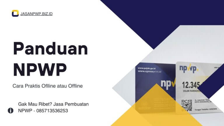 Cara Membuat NPWP