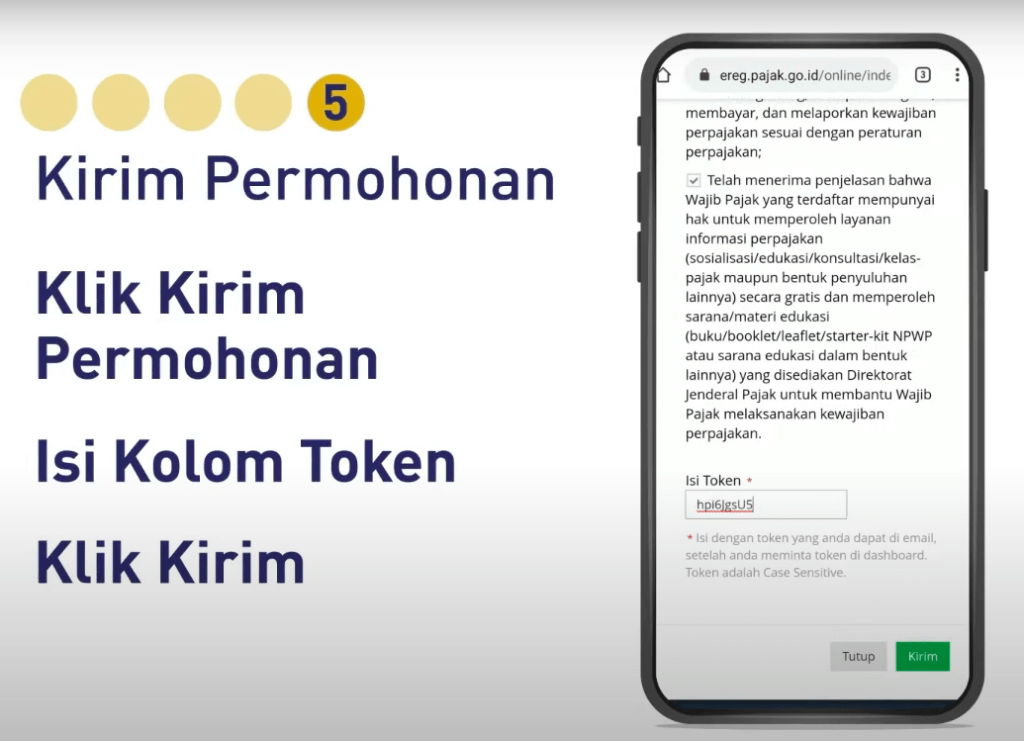 Aktivasi NPWP perusahaan online