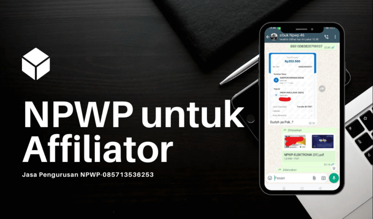 NPWP tiktok affiliate