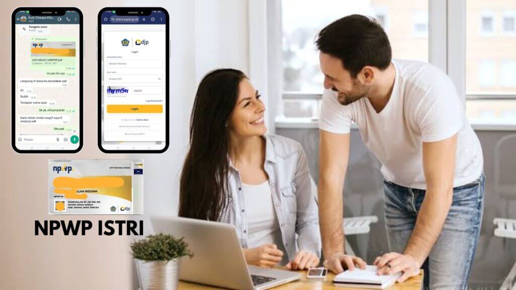 Cara daftar npwp istri