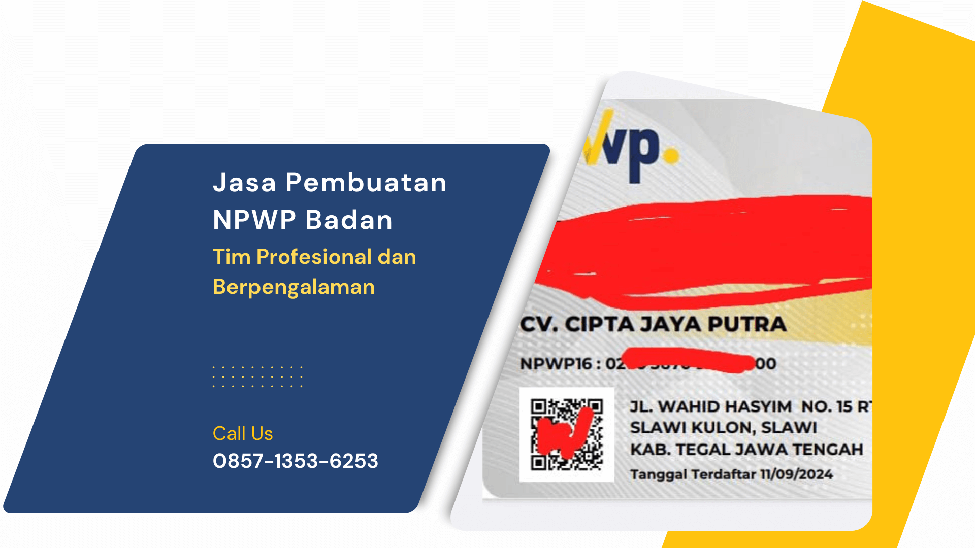 Jasa Pembuatan NPWP Badan