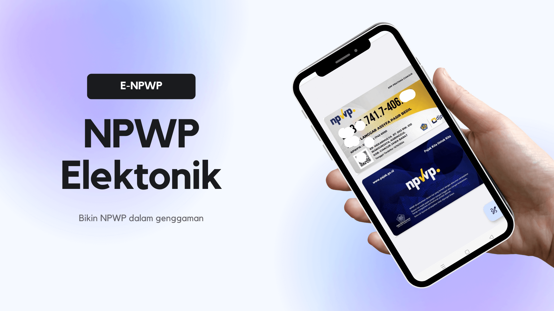 Cara membuat NPWP Elektronik