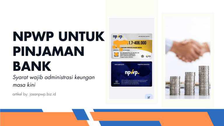 NPWP untuk Pinjaman Bank