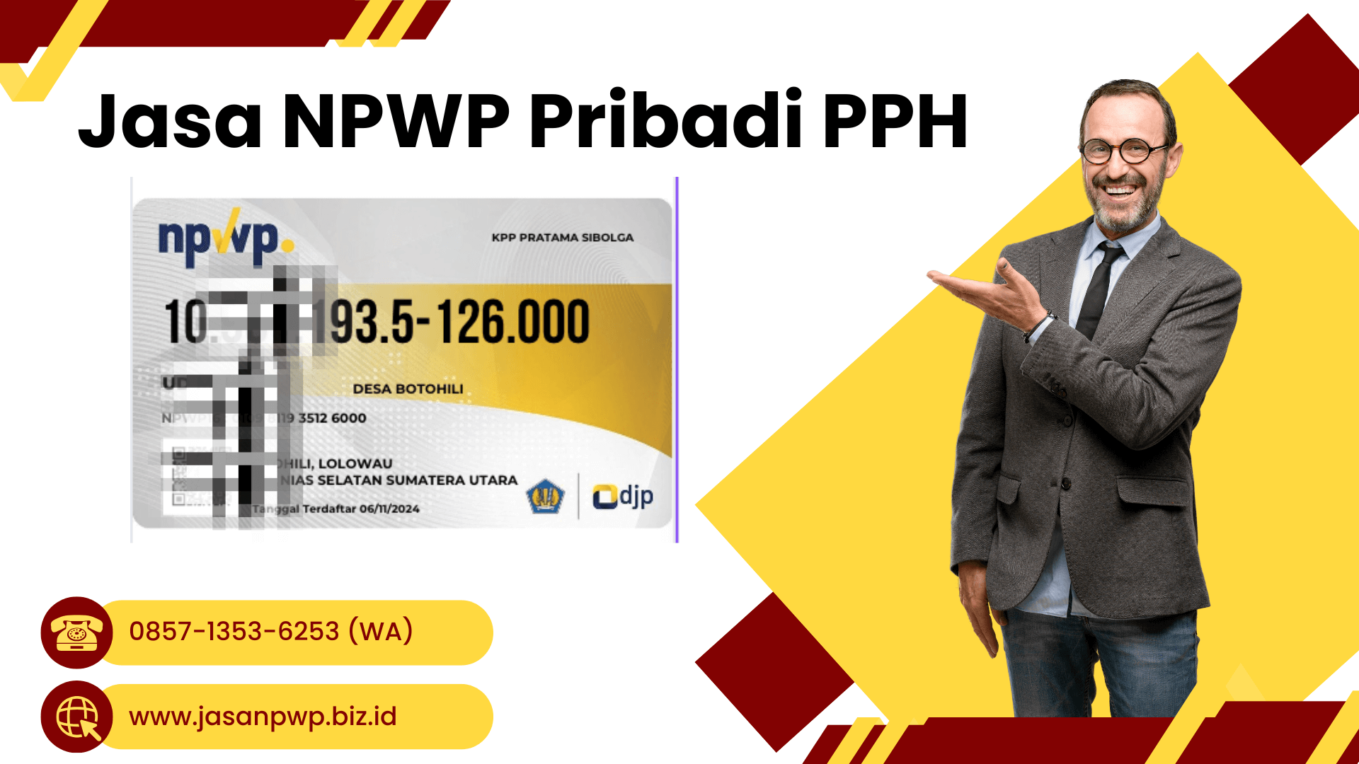 Jasa NPWP Pribadi PPH