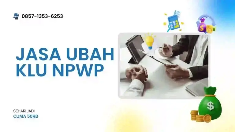 Jasa Ubah KLU NPWP Pribadi