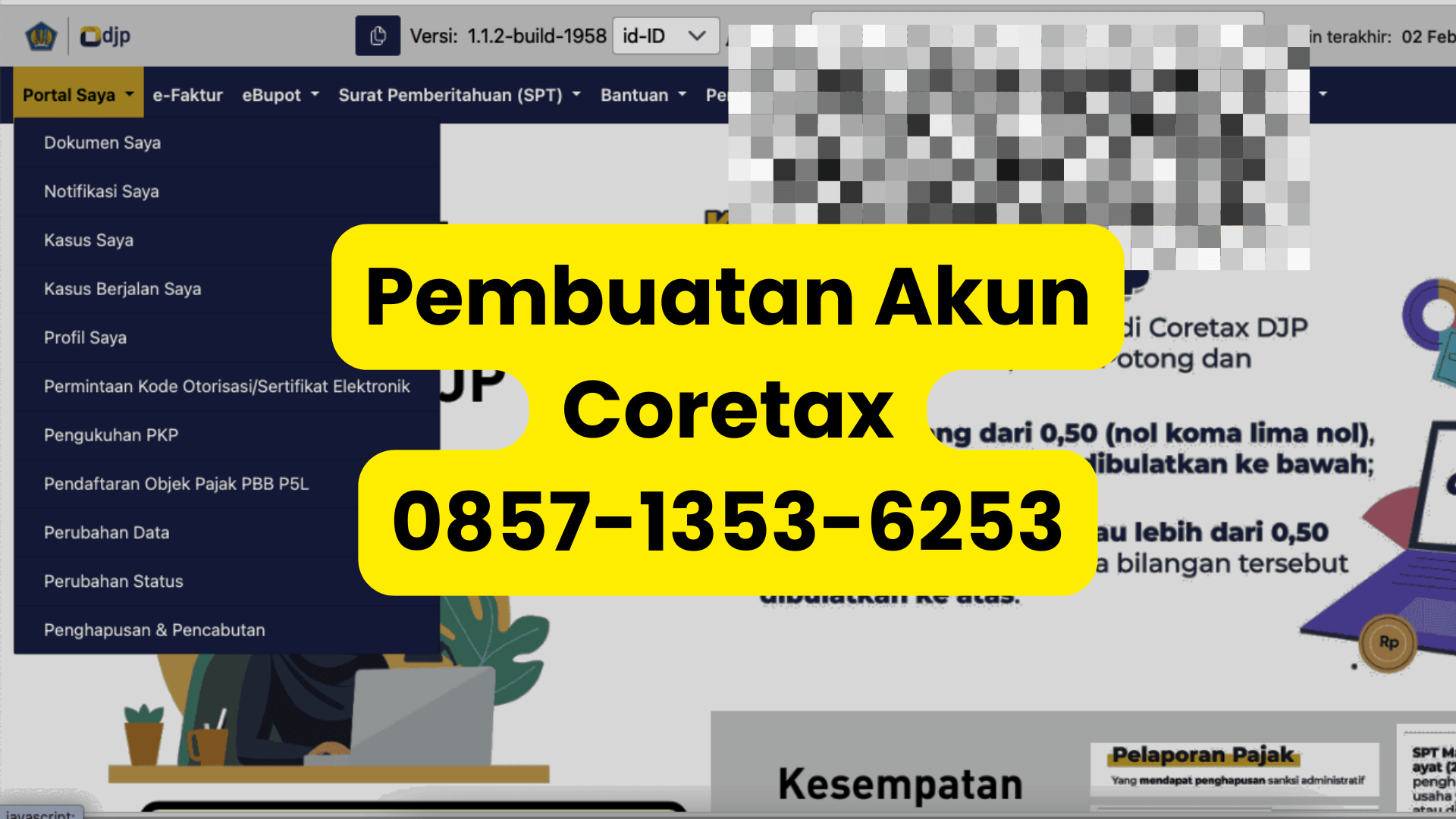 Jasa Pengurusan Akun Coretax