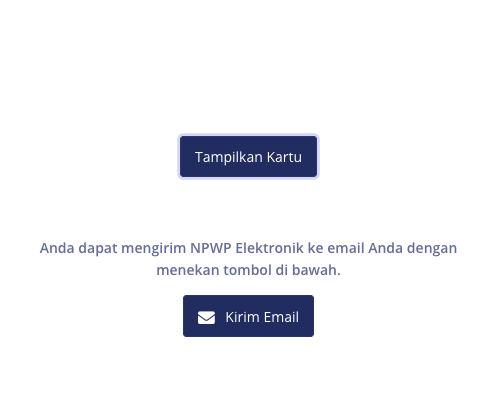 Cara Download NPWP Elektronik