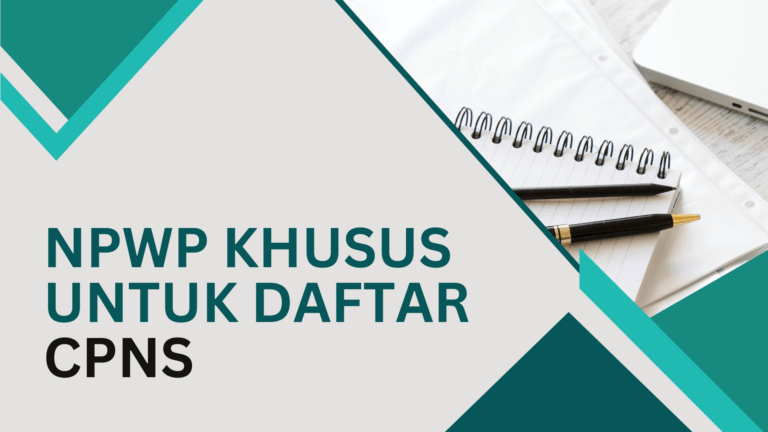 NPWP untuk CPNS