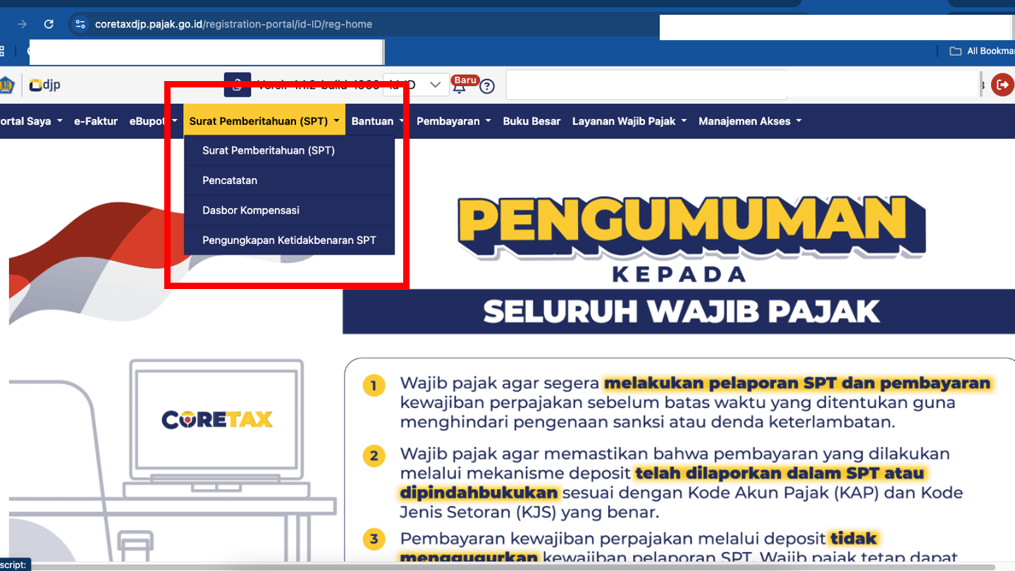 Cara Lapor SPT Tahunan Badan di Coretax