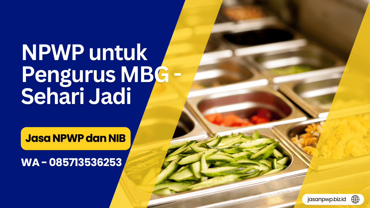 NPWP untuk Pengurus MBG