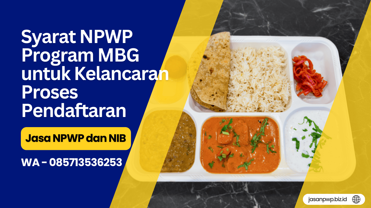Syarat NPWP Program MBG