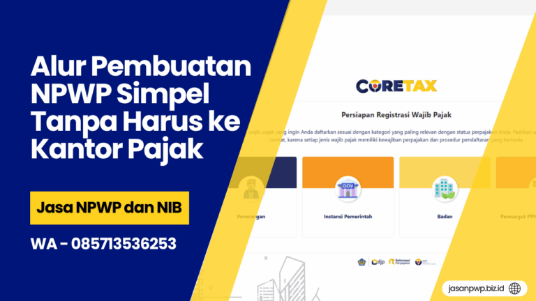 Alur Pembuatan NPWP