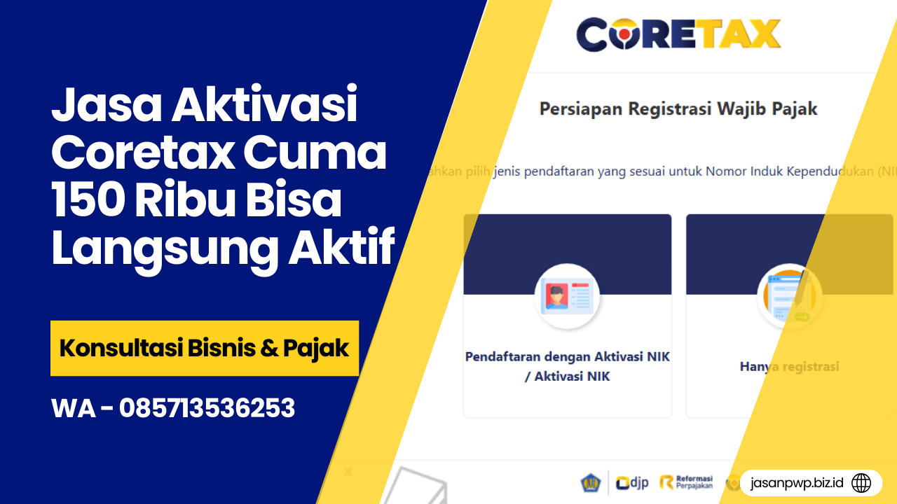 Jasa Aktivasi Coretax