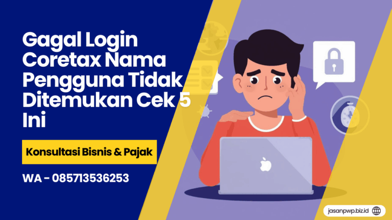 Gagal Login Coretax