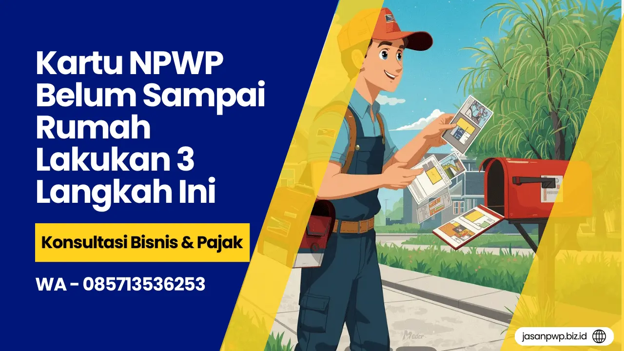 Kartu NPWP Belum Sampai